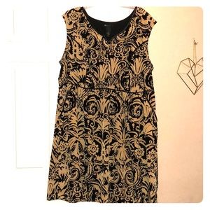 black and gold dress Nice for the holidays